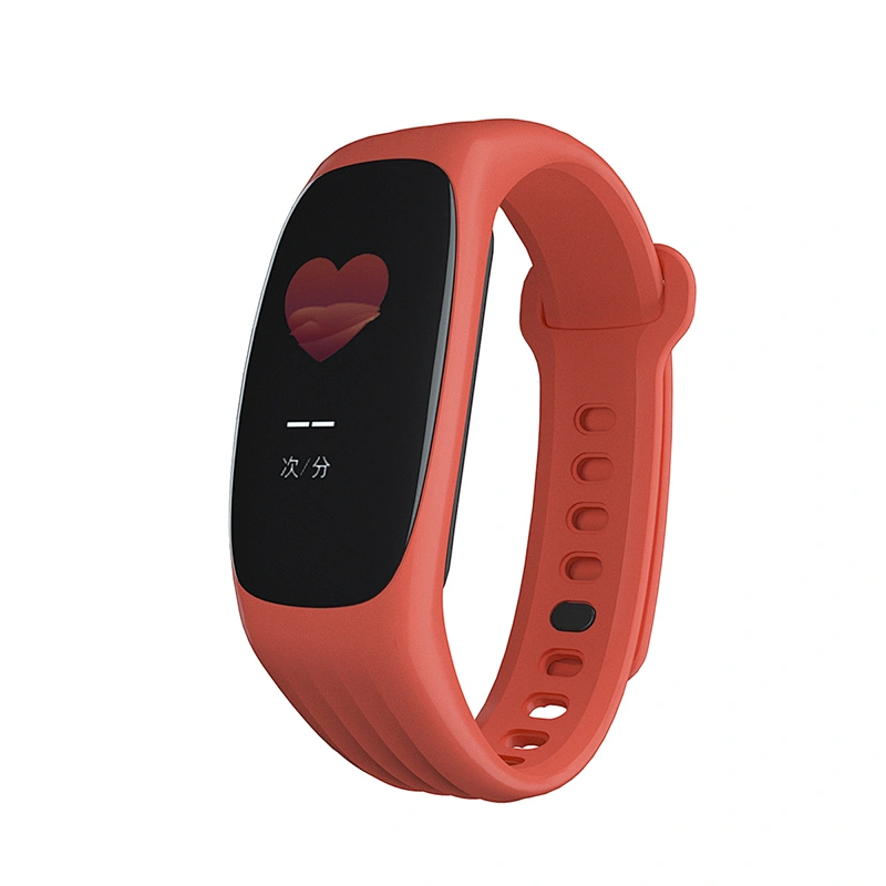 2019 new product sx6 color screen touch hang ring smartband IP67 waterproof blood pressure monitor sport step smart bracelet