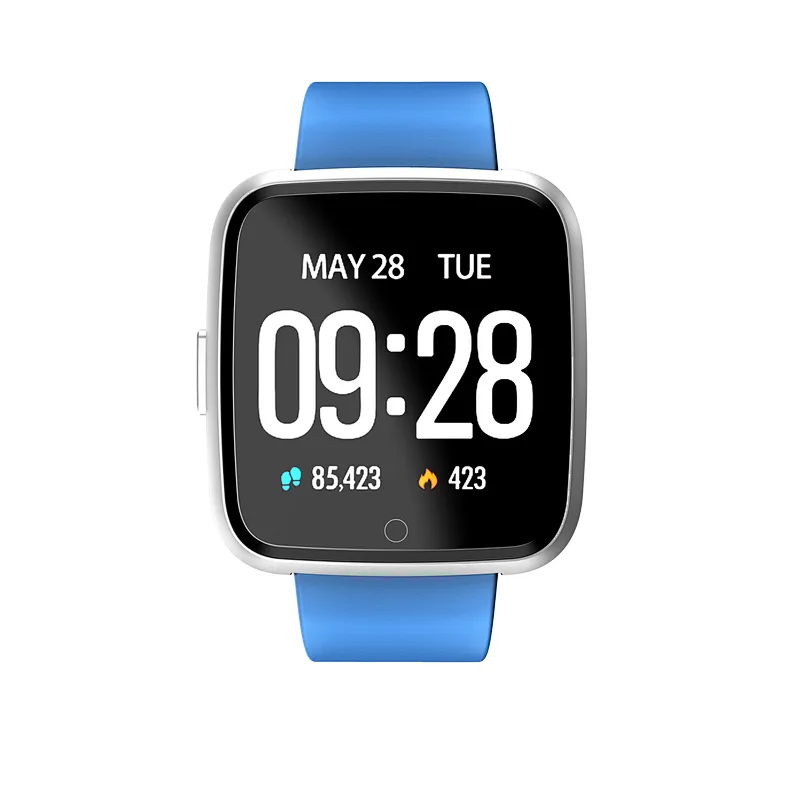 Y7 Smart Watch 1.3inch big screen Sports Fitness Tracker Heart rate monitoring Wristwatch Waterproof Blue tooth SmartWatch