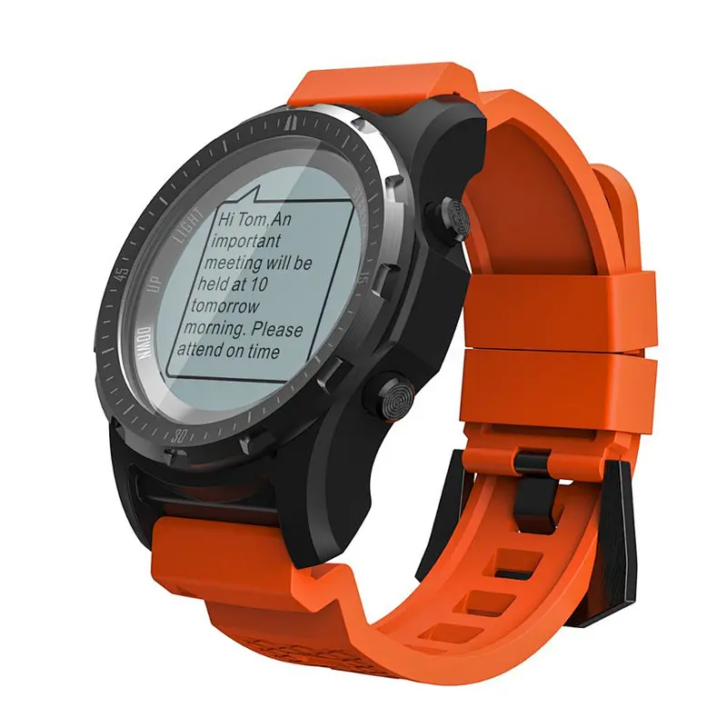 S966 GPS sports smart watch waterproof IP67 heart rate monitor ECG altitude temperature compass pedometer watch