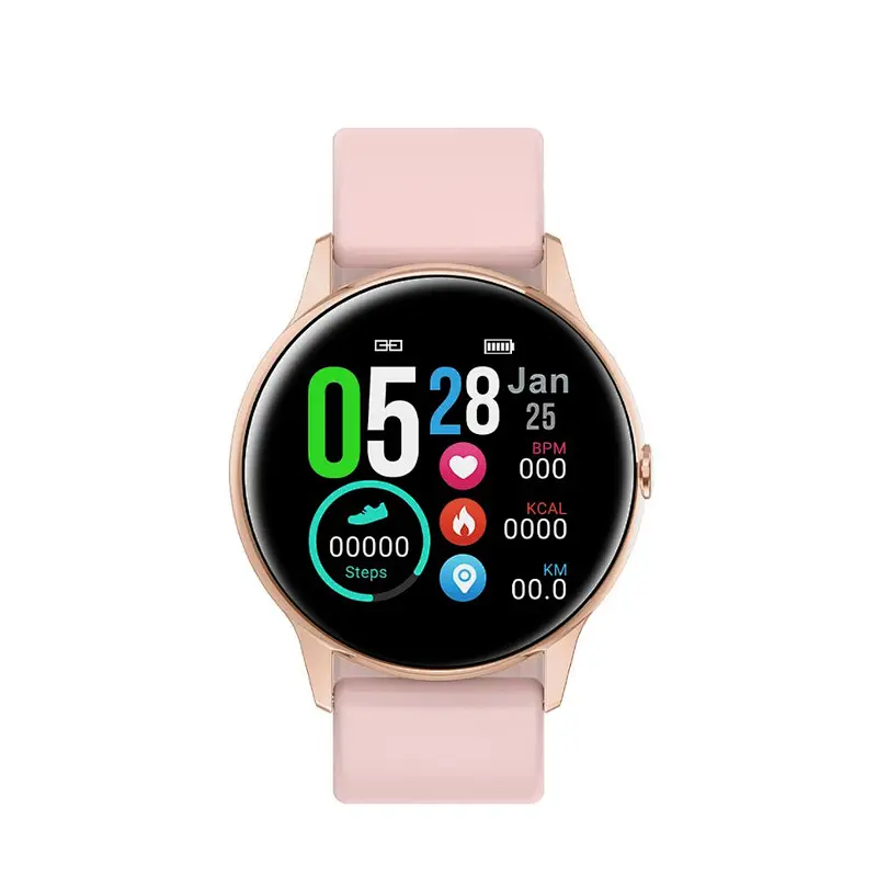 2019 New outdoor sportwatch fashion Bluetooth 4.2 smartwatch android AI touch screen IP68 waterproof  Big buttery multi-function