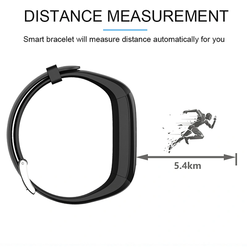 P6 waterproof sport Smart  Bracelet Calorie Counting Fitness Tracker Sleep Monitor Wristband for Women Men