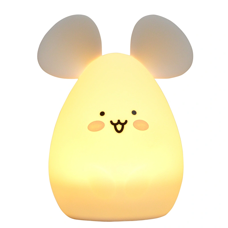 Friendship Lamp Mouse LED Silicone Decorative Night Light Party Atmosphere Children's Favorite Gift Table Lamp