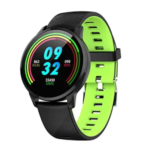 new product s16 stainless strap smart watch HD large screen blood pressure monitor  sportwatch