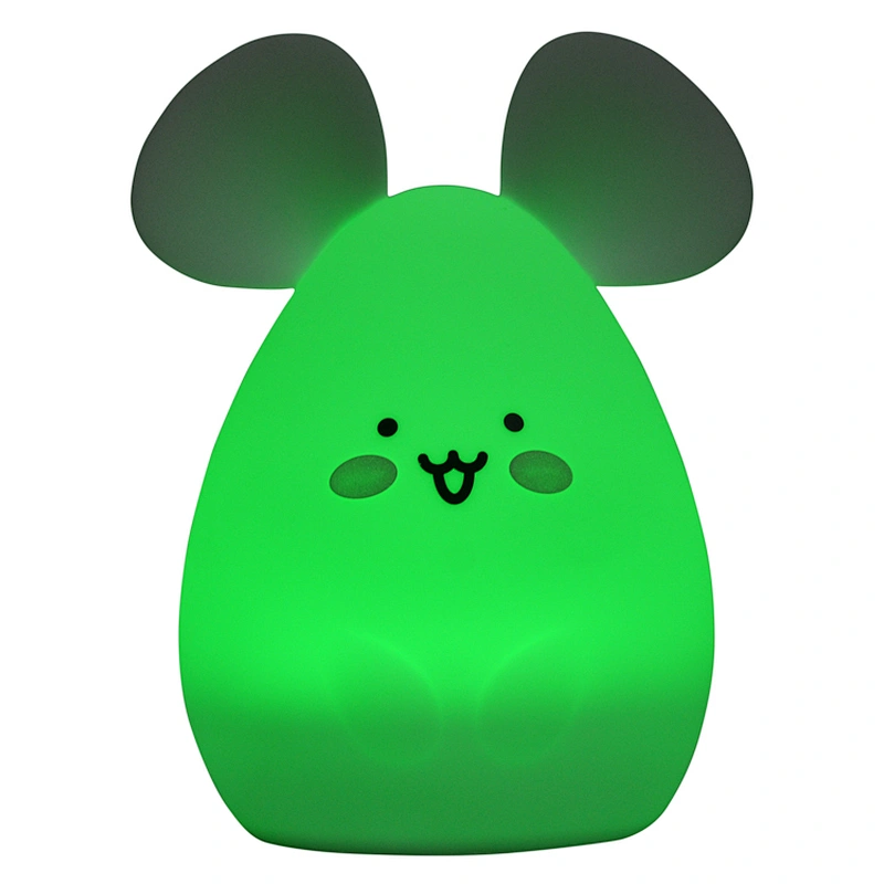 Friendship Lamp Mouse LED Silicone Decorative Night Light Party Atmosphere Children's Favorite Gift Table Lamp