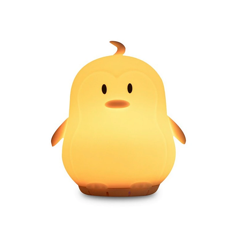Silicone Egg Light Smart Sensor Led Eggshell Cartoon Lamp Birthday Gift Chicken Night Light For Nursery Baby Kids