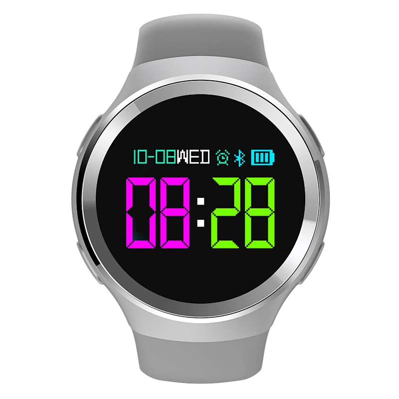 Latest product N69 round Smart Watch 0.95inch OLED Heart Rate Blood Oxygen Pedometer sport reloj smartwatch