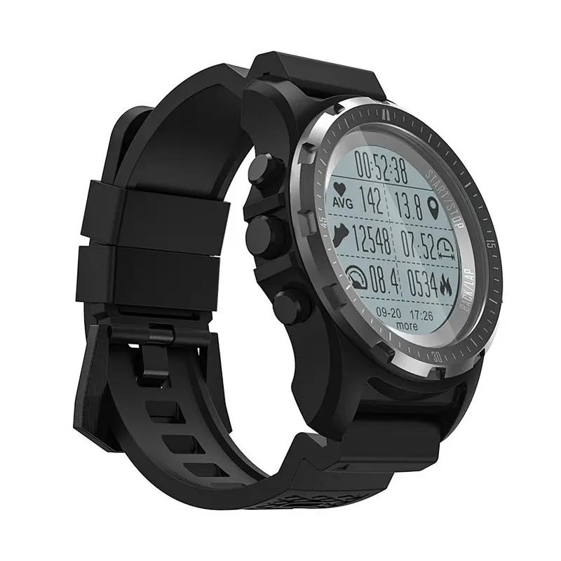 Hot Selling S966 GPS Sports Smart Watch Heart Rate Monitor ECG Altitude Waterproof IP67 Pedometer Temperature Compass watch