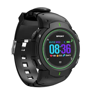 Color Screen Waterproof F13 Smart Watch With CE ROHS Outdoor Sport Swimming Watch