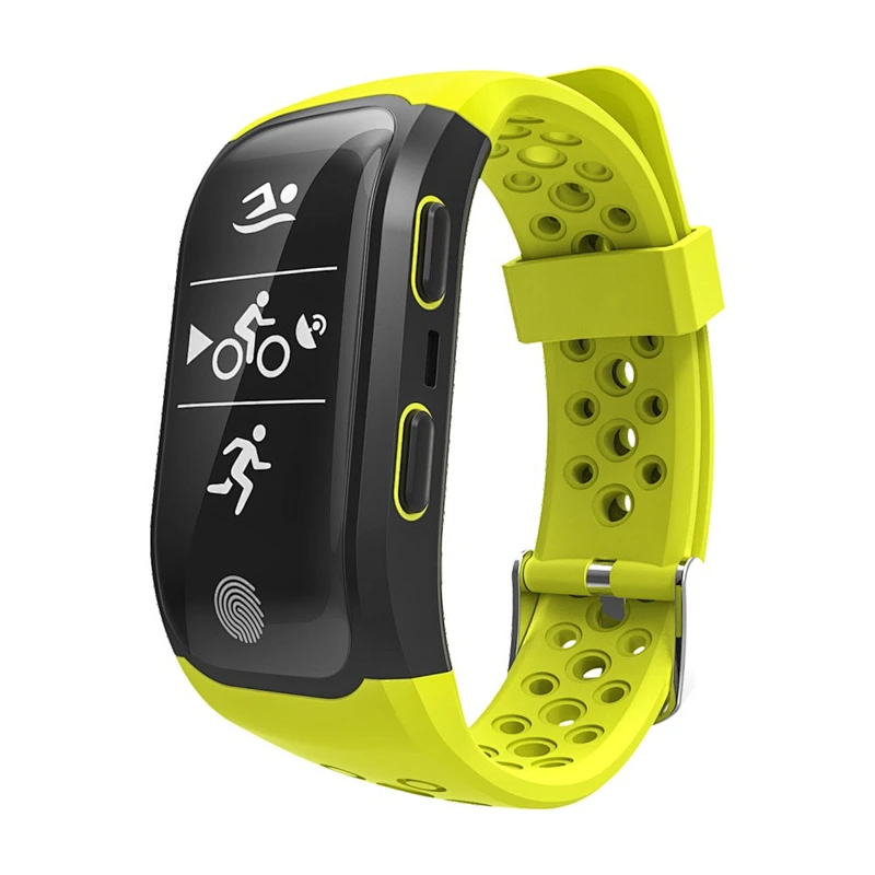 s908 GPS Smart Bracelet Waterproof Swimming Climbing Altitude Meter sport fitness tracker Heart Rate  wristband