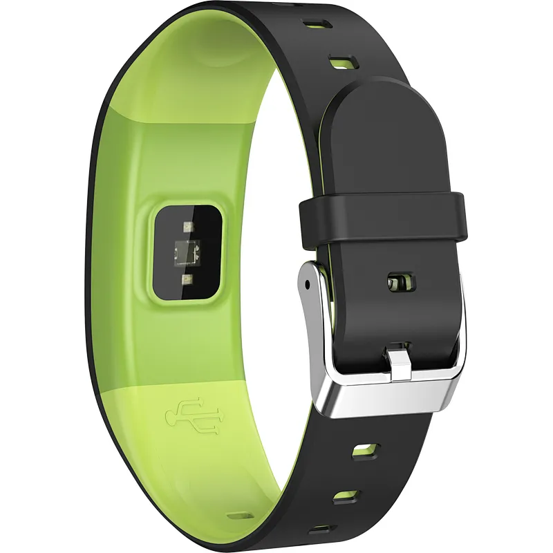 Fashion style IP67 waterproof wristband Heart rate alarm function blood pressure monitoring smart bracelet B86