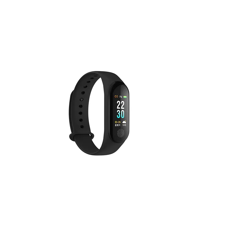 M3 plus Color Screen Pedometer smart bracelet Blood Pressure Oxygen Heart Rate Monitor Fitness Tracker wristband