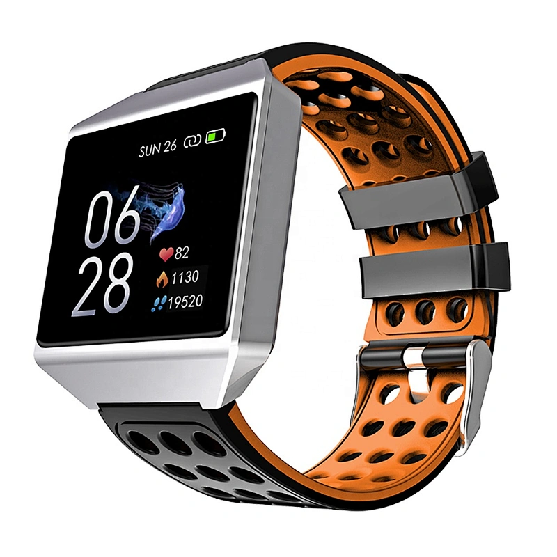 CK12C IP68 waterproof smart watch with heart rate monitor blood pressure fitness tracker
