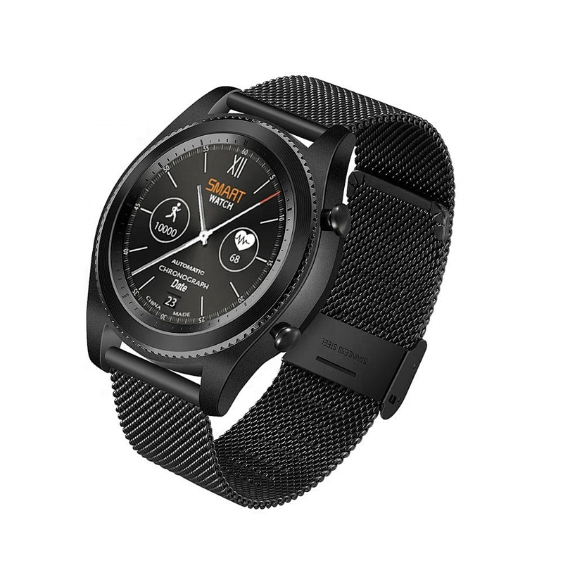 Latest Business Card Exchange Function S9 NFC Wristband Heart Rate Monitor Bluetooth 4.0 Smartwatch