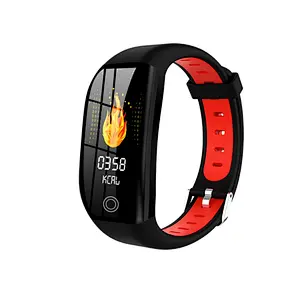 2019 new technology F21 GPS activity tracker wristband heart rate blood pressure monitor facebook notification smartband