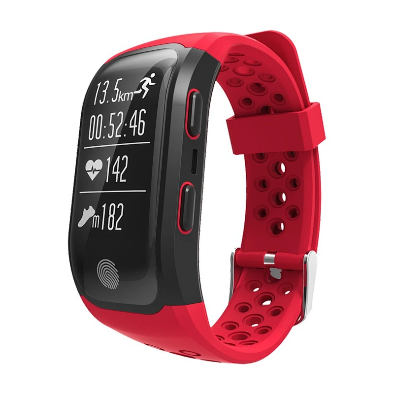 s908 GPS Smart Bracelet Waterproof Swimming Climbing Altitude Meter sport fitness tracker Heart Rate  wristband