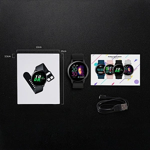 2019 fashion DT88 IOS Android system waterproof full-screen touch bright multifunction electronics time APP xiaomi smartwatch