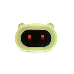 Night Light New Stylish Alarm Clock Nail Desk Lamp