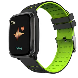 K02 ECG+PPG Fitness Heart Rate Mintoring Muilt-sport bluetooth smart watch bracelet