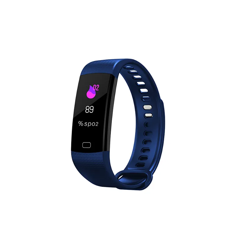 New Design Smart Bracelet Y5C Wristband Color Screen Smart Band Blood Pressure Heart Rate Monitor  Fitness Tracker Activity