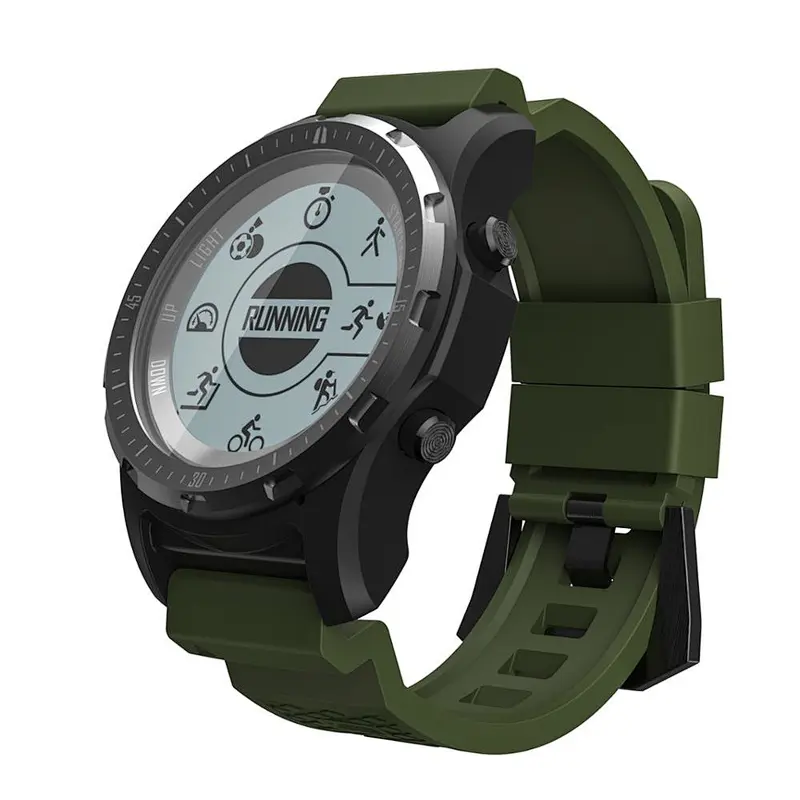 Hot Selling S966 GPS Sports Smart Watch Heart Rate Monitor ECG Altitude Waterproof IP67 Pedometer Temperature Compass watch