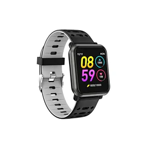 Factory price smart sports watch P11 HD round display heart rate monitor IP68 waterproof health smart bracelet
