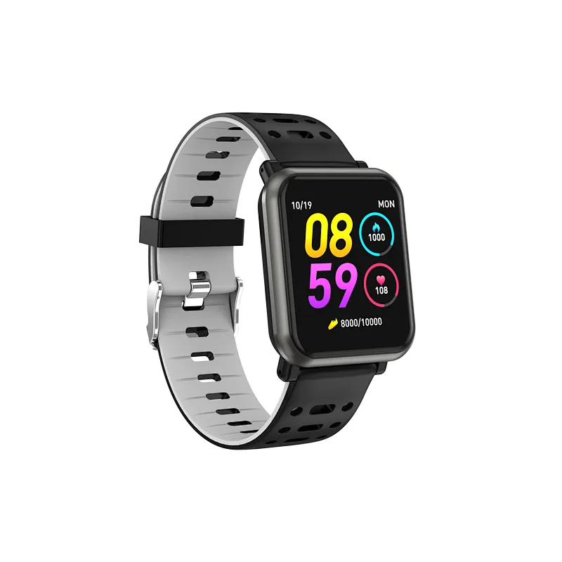 Factory price smart sports watch P11 HD round display heart rate monitor IP68 waterproof health smart bracelet