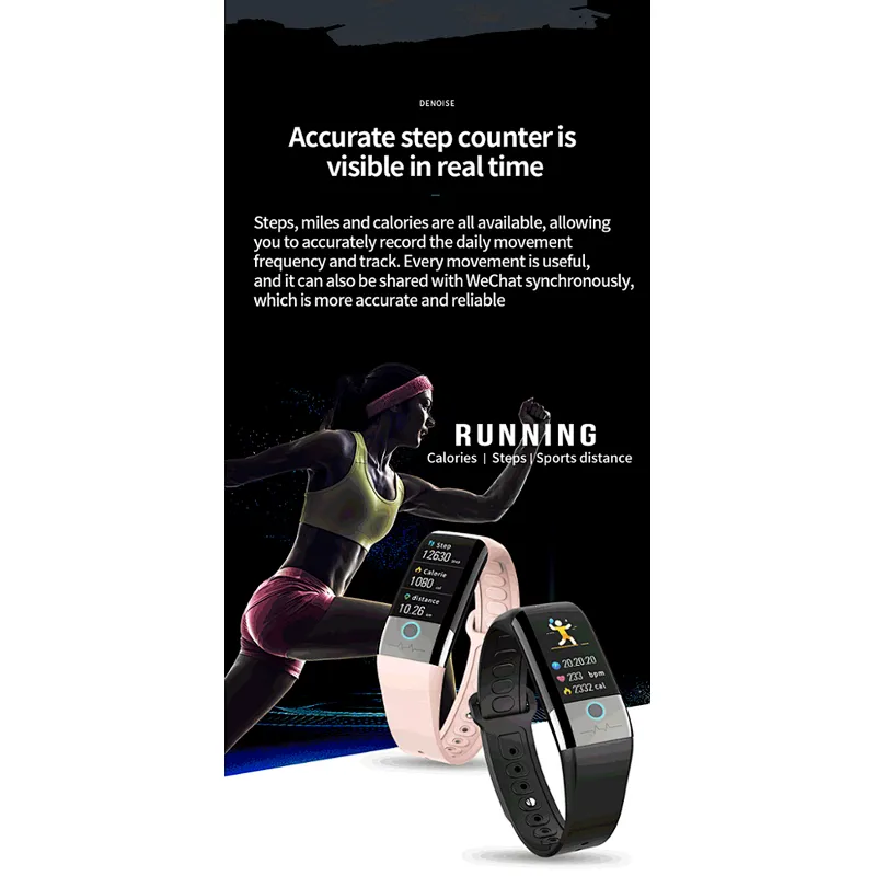 2020 factory wholesale X1 PPG ECG smart watch with sleep monitor reminder smart bracelet