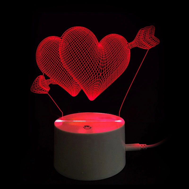 Colorful 3D Night Light Room Decoration for kids