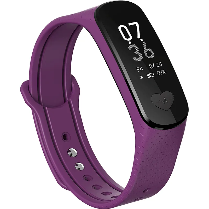 Hot Selling B9 Heart Rate Monitor Color Touch Screen Fitness Tracker Pedometer Pulseira Inteligente Smart Bracelet