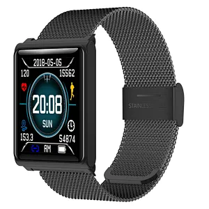 IPS Full touch screen IP67 waterproof multi-sport mode N98 smart bracelet Rubber wristband