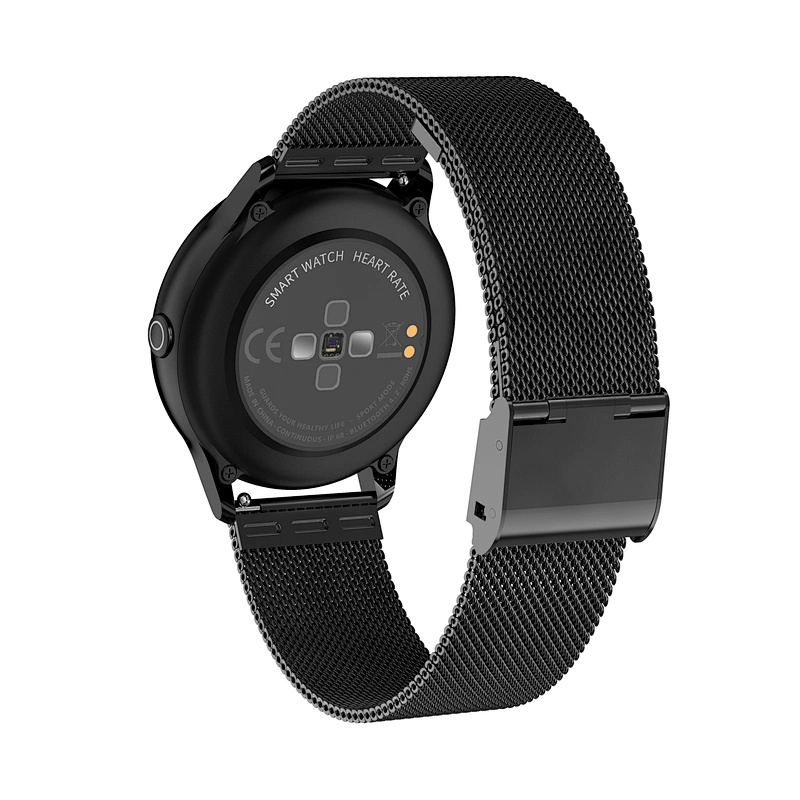 Smart  watch heart rate fashion blood pressure multi-function waterproof round screen step watch IOS/Android system universal