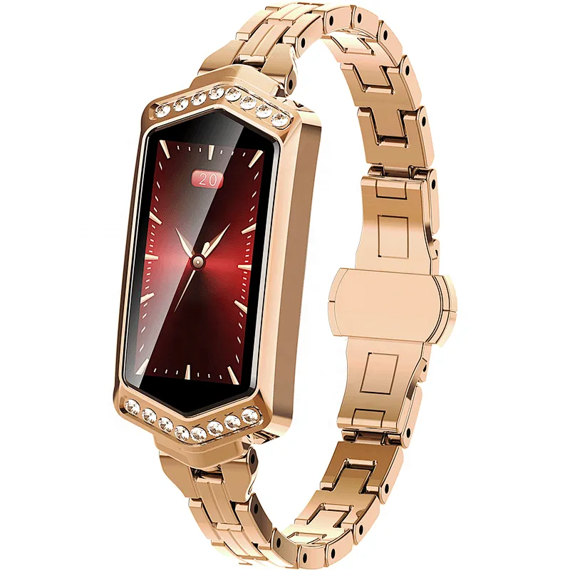 B78 Color Screen Fitness Track Heart Rate Physiological Cycle monitor Smart Watch