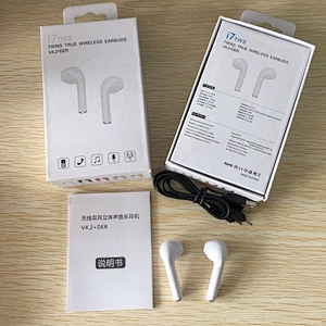 Amazon hot gifts new model design the I7 TWS pair wireless 4.2 Blue tooth Earphone headphone for mobile phone