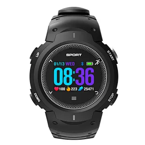 Color Screen Waterproof F13 Smart Watch With CE ROHS Outdoor Sport Swimming Watch