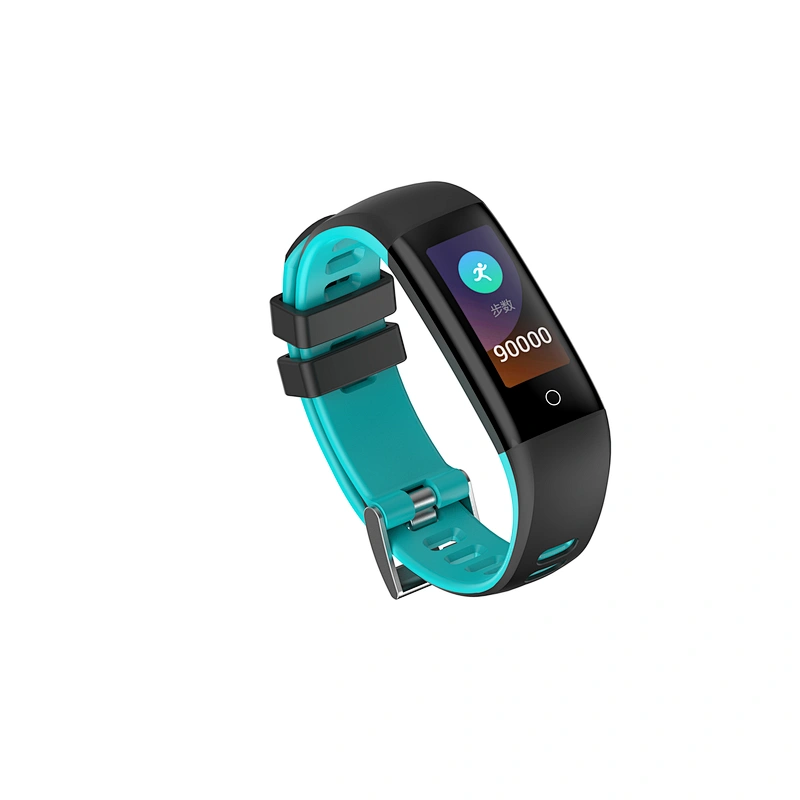 2019 Fashion Style Full HD color IPS screen heart rate and blood pressure monitoring smart waterproof bracelet