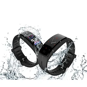 New Design QS100 Color Screen Smart Wristband GPS IP67 Waterproof Sport Smart Watch Fitness Tracker Bracelet