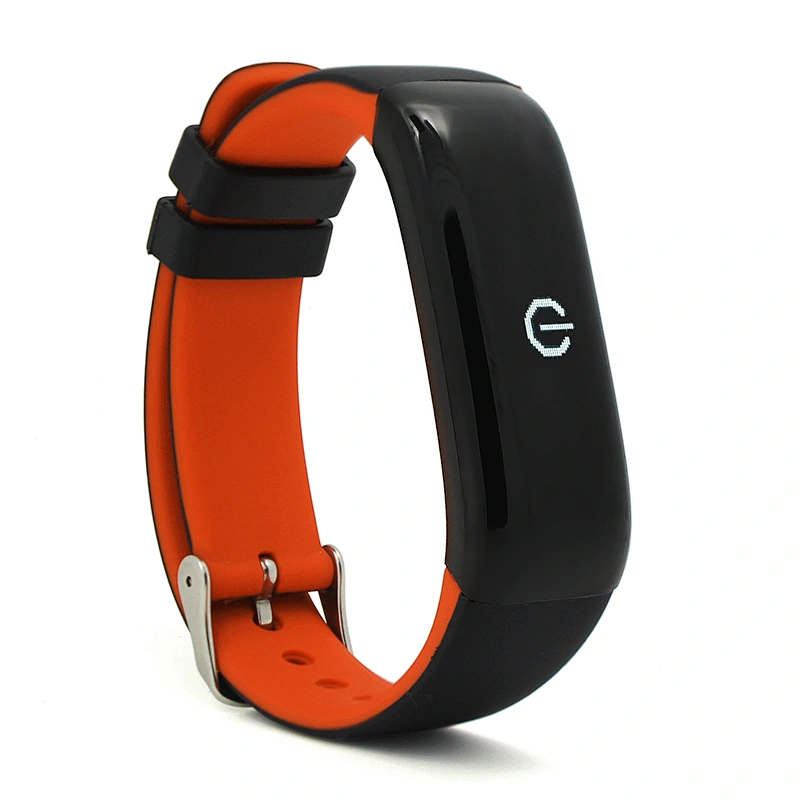 CE ROSH P1 dual color band Most accurate blood pressure monitor BT 4.0 manual Smart bracelet smart watch