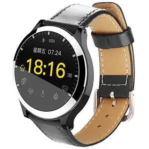 Shenzhen Factory 1.22 Round ECG+PPG monitor B65 Smartwatch multiple dials switch IP67 waterproof lemfo Smart watch for Samsung