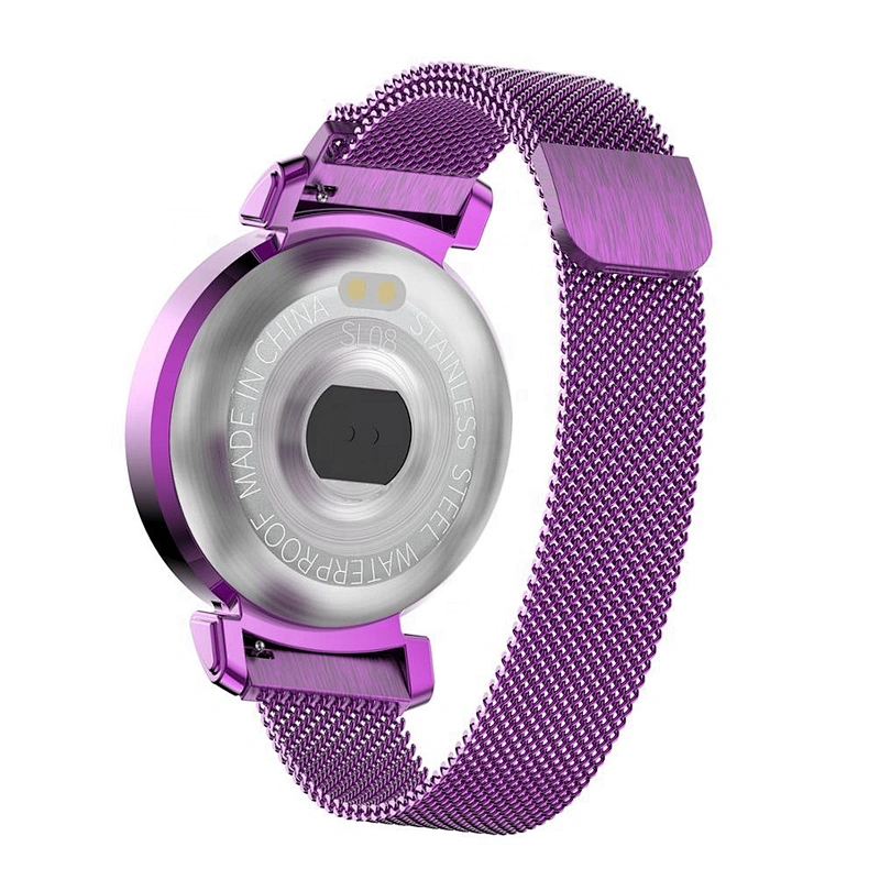 IP68 Waterproof SL08 New Women Wristband Dynamic Heart Rate Monitor Smart Sports Bracelet Fitness Tracker Smartwatch