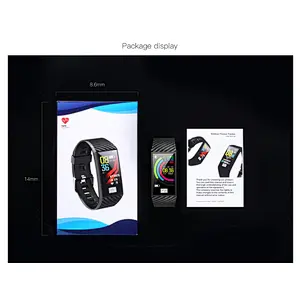 1.14 inch large screen fitness tracker DT58 smart bracelet ECG+PPG monitor outdoor mode IP68 waterproof sports watch