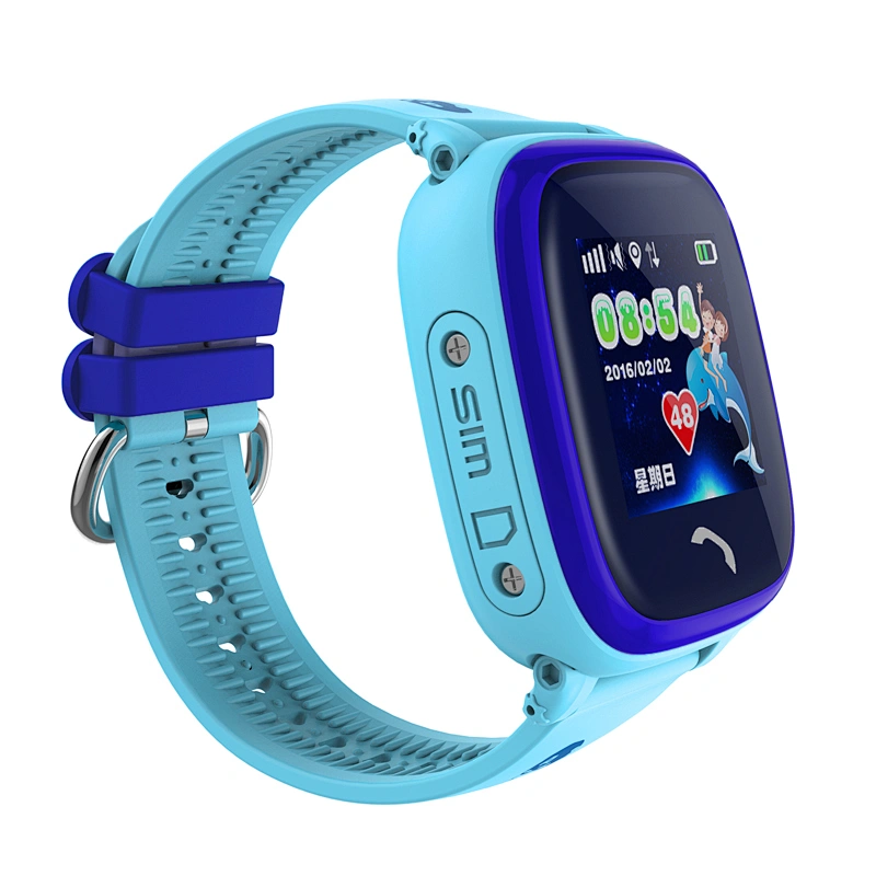 DF25 GPS WIFI Kids IP67 Waterproof Tracker Watch Children Swim Touch Screen SOS Call Safe Anti-Lost wristwatch