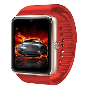 Sim Card Slot Brand New GT08 Smart Watch Clock With Push Message Bluetooth Conne Support Multi languages For IOS Android