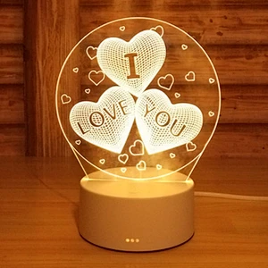 Hot Selling 2020 Amazon Popular 3D LED Night Light Acrylic Lamp