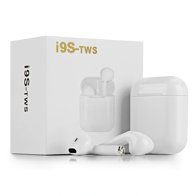 Best Price Stylish Model i9s Wireless BT Earphones in-ear With Microphone For Call