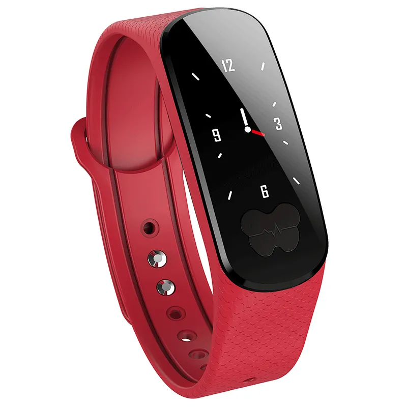 B37 Smart Bracelet Color Screen IP67 Waterproof ECG+PPG Heart Rate Monitor Bluetooth Wristband for iOS Android