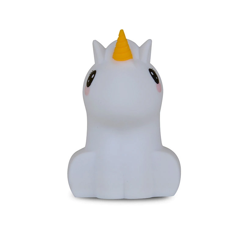 Hot sale Room Moon Mini Unicorn Silicone Baby Lamp Night Light