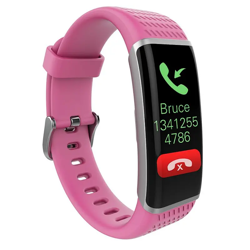 R01 color touch screen Custom logo reloj wristband Heart Rate Monitor Blood Pressure Fitness Tracker Smart Bracelet