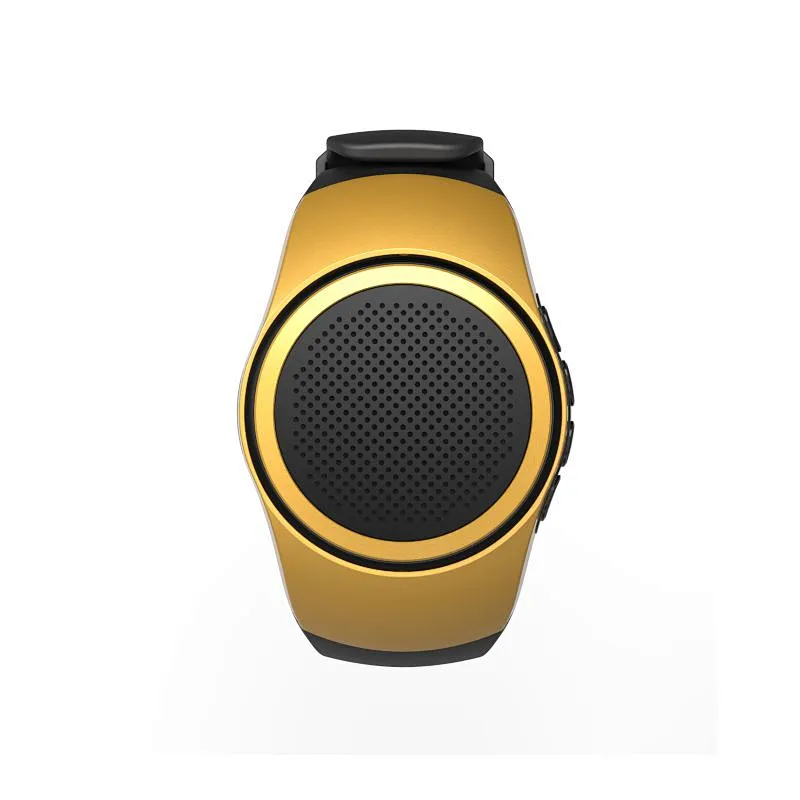 B20 Smart Watch Sports Digital Watch blue tooth Speakers Hands-free FM Radio Anti-Lost Portable Music Speaker