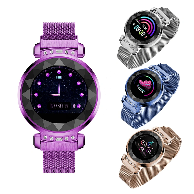 IP68 Waterproof SL08 New Women Wristband Dynamic Heart Rate Monitor Smart Sports Bracelet Fitness Tracker Smartwatch