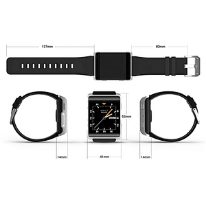 Exclusive DM2018 Smart Watch Android 6.0 Sim card 4G, 1.54 inch IPS MT6737M Quad Core 1+16G WiFi GPS Smart Phone Watch